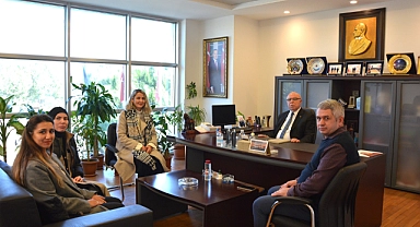 Birlik Vakfı Çanakkale Şubesi'nden Başkan Deniz’e ziyaret