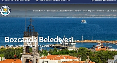 Bozcaada Belediyesi’nin Resmi Web Sitesi Yenilendi