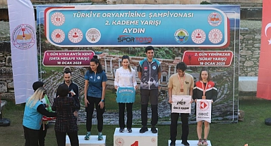 Büşra Altun, Türkiye Oryantiring Şampiyonası’nda bir kez daha şampiyon oldu