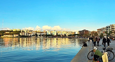 Çanakkale güzel havanın tadını çıkardı