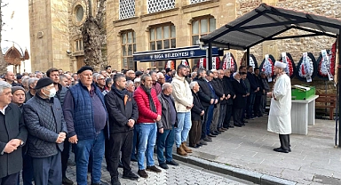 Cenaze törenine Kaymakam Kayabaşı katıldı