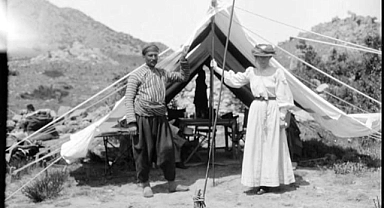 Gertrude Bell'in Troya ziyareti