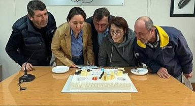 Gökçeada Belediyesi’nden emekliye ayrılan çalışanlar için tören