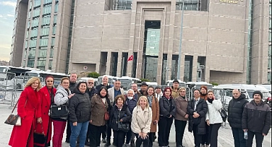 İmamoğlu ifade veriyor, Çanakkale heyeti Adliye'de