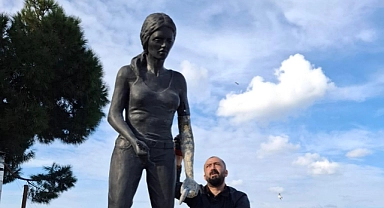 İnönü Köprüsü’ndeki Balıkçı Kadın Heykeli onarıldı