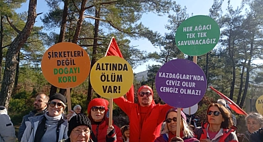 Kazdağları direnişi sürüyor!