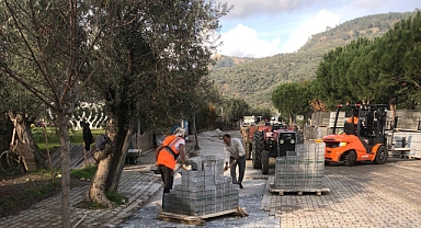 Küçükkuyu’da çalışmalar hız kesmeden devam ediyor