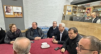 Milletvekili Güneşhan, Ağaköy’de kahvehane ziyareti yaptı