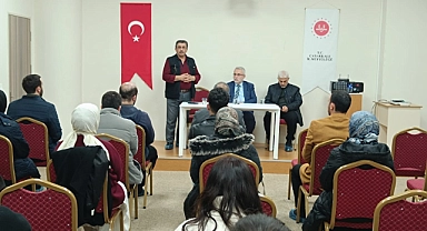 Müftü Bilgiç, öğrencilerle sohbet etti