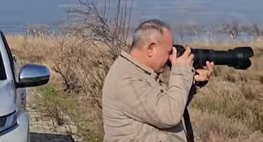 Umurbey Sulak Alanı'nda kış ortası su kuşu sayımı gerçekleşti