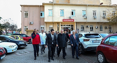 Vali Toraman'dan sağlık bölgelerine ziyaret
