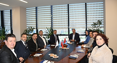 Yeniden Refah Partisi il yönetimi, ÇTSO yönetimini ziyaret etti