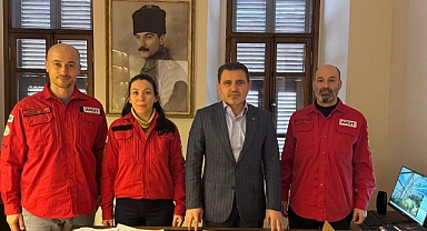 AKUT Çanakkale ekibinden Tarihi Alan Başkanı Kaşdemir’e ziyaret