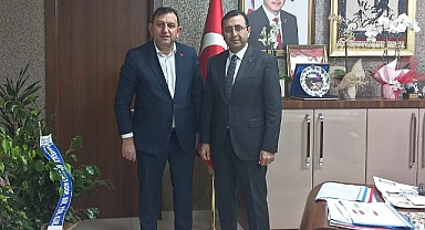 Başkan Atalay'dan Müdür Demirhan’a hayırlı olsun ziyareti
