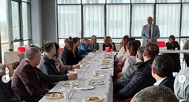 Biga MYO’da emekli olan personele veda etkinliği