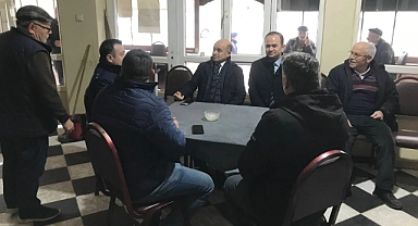 Çan Kaymakamı Dr. Emre Nebioğlu, köy ziyaretleri gerçekleştirdi