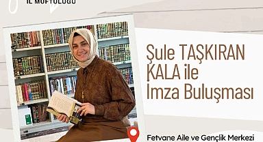Çanakkale’de Şule Taşkıran Kala ile imza buluşması