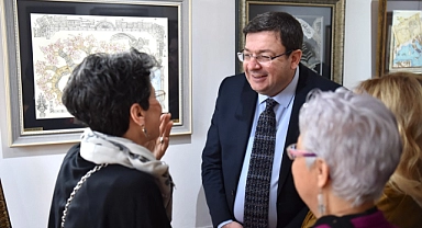 Çanakkale'de Troya ve Çanakkale Minyatürleri Sergisi açıldı