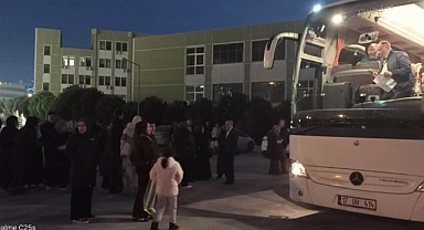 Çanakkale’de umreciler uğurlandı