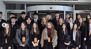 Çanakkale Koleji öğrencileri ECOMUN 25 Konferansı'nda