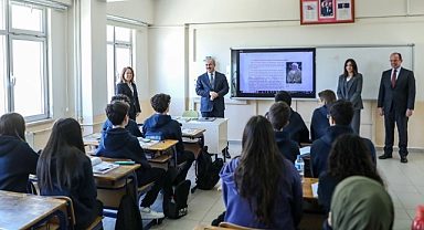 Çanakkale Valisi Doç. Dr. Ömer Toraman, Fen Lisesi'ni ziyaret etti