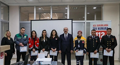 Çanakkale Valisi Ömer Toraman 112 Acil Çağrı Merkezini Ziyaret Etti