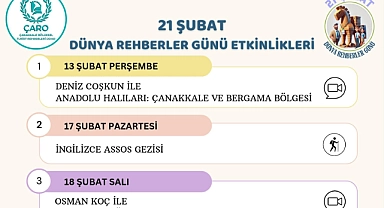 ÇARO'dan Dünya Rehberler Günü etkinliği