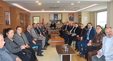 CHP heyeti Çanakkale İl Genel Meclis Başkanlığını ziyaret etti