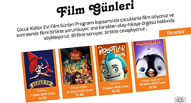 Çocuk Kültür Evi’nden Film Günleri Etkinliği
