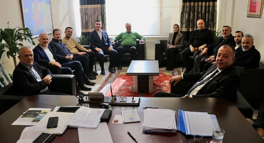 ÇTSO'dan AK Parti İl Yönetimine iade-i ziyaret