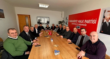ÇTSO Yönetimi, CHP Çanakkale İl Başkanlığı'nı Ziyaret Etti
