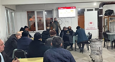 Cuma buluşmaları devam ediyor! 4 ayda 7.344 çiftçiye ulaşıldı.