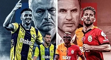 Galatasaray - Fenerbahçe derbisi için geri sayım başladı! Derbi hangi gün saat kaçta?