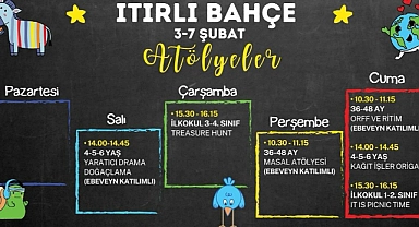 Itırlı Bahçe’de ücretsiz atölye programı