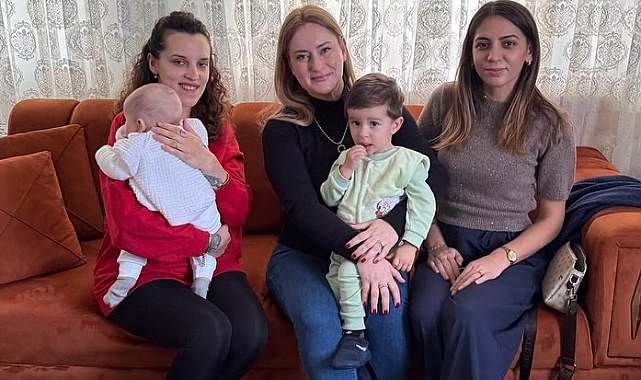 Lapseki Belediyesi'nden "Hoş Geldin Bebek" ziyaretleri