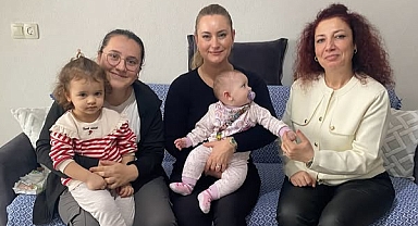 Lapseki Belediyesi'nden yeni doğan bebeklere ziyaret