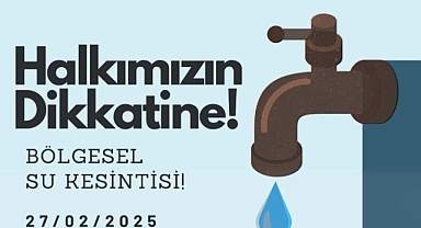 Lapseki’de bölgesel su kesintisi