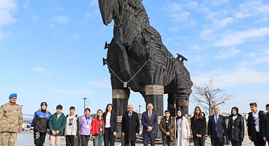 Şırnaklı öğrenciler Çanakkale'de