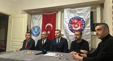 Türk Sağlık-Sen Çanakkale Şubesi'nde bayrak değişimi