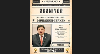 Yazıyor Muharrem Erkek'in arandığı yazıyor