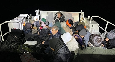Ayvacık’ta 28 kaçak göçmen yakalandı