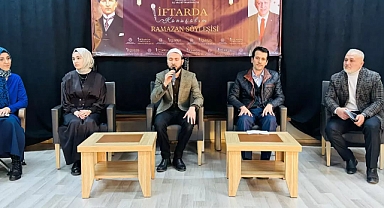 Ayvacık’ta “İftarda Konuşalım” Ramazan söyleşisi düzenlendi