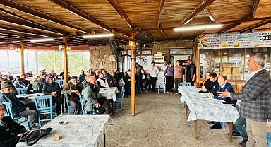 Behramkale Köyü'nde halk toplantısı gerçekleştirildi