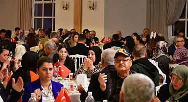 Biga’da Şehit Aileleri ve Gaziler için iftar programı düzenlendi