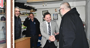 Biga Kaymakamı Ercan Kayabaşı’ndan esnaf ziyareti