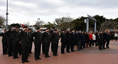 Bozcaada'da 18 Mart Deniz Zaferi ve Şehitleri anıldı