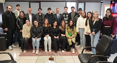 Çan MYO Muhasebe ve Vergi Bölümü Öğrencileri Belediyeyi ziyaret etti