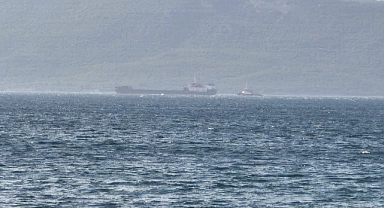 Çanakkale Boğazı'nda Gemi arızası