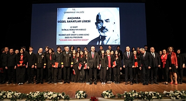 Çanakkale’de İstiklal Marşı’nın 104. yıl dönümü ve Mehmet Akif Ersoy’u anma programı düzenlendi