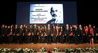 Çanakkale’de İstiklal Marşı’nın 104. yıl dönümü ve Mehmet Akif Ersoy’u anma programı düzenlendi